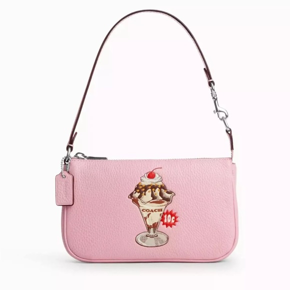 NWT Coach Nolita 19 with Sundae Print Shoulder Bag/ Wristlet - Picture 6 of 7